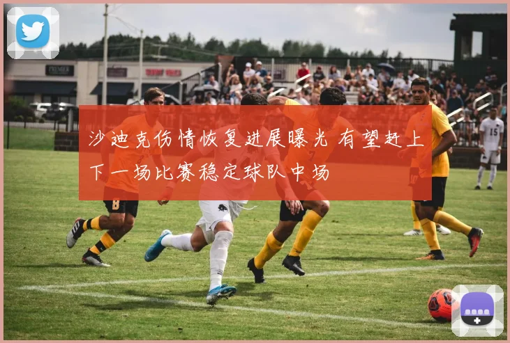沙迪克伤情恢复进展曝光 有望赶上下一场比赛稳定球队中场